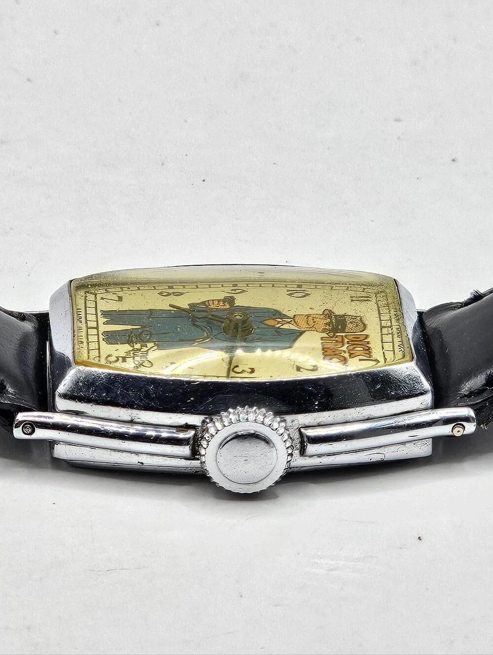 Vintage Rare Original 1935 New Haven Dick Tracy Variation 2 Wristwatch Running